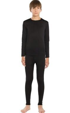 ViCherub Boys Thermal Underwear Set Fleece Lined Long Johns Top & Bottom